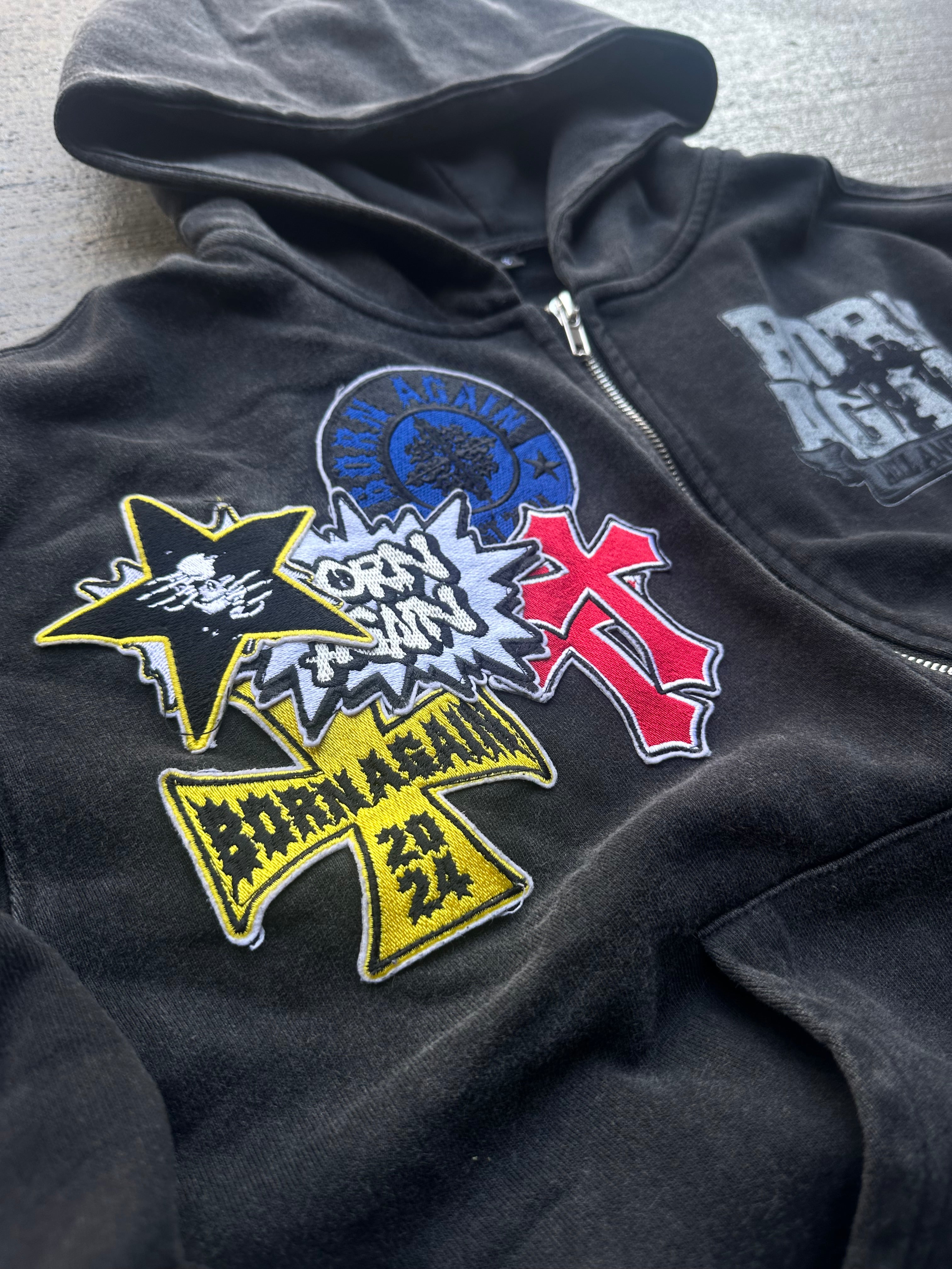 Hell & Back Zip Up (Black)